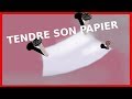 Comment tendre son papier daquarelle 