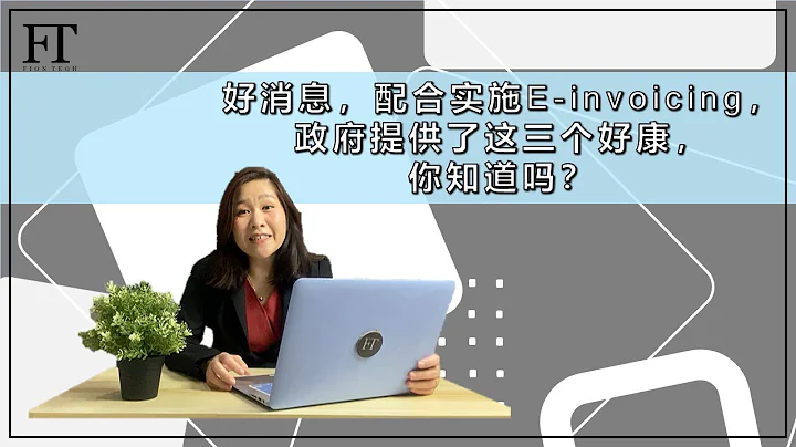 45. 好消息，配合实施 E-invoicing，政府提供了这三个好康，你知道吗？ - 天天要闻