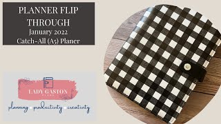 PLANNER FLIP THROUGH | January 2022 | A5 Catch-All Planner