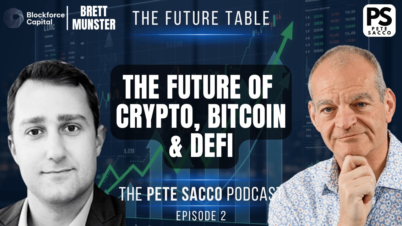 The Future of Crypto, Bitcoin & DeFi | The Pete Sacco Podcast