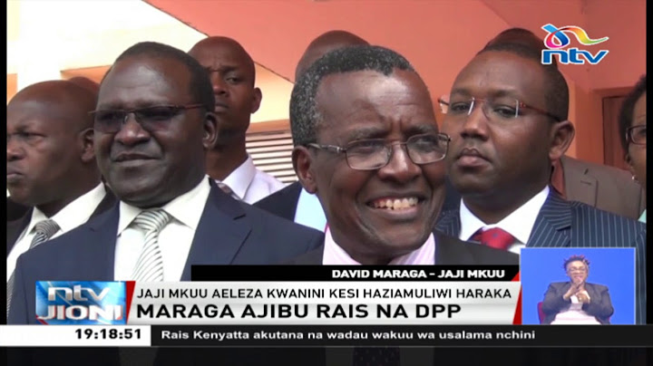 Jaji Mkuu Maraga amjibu Uhuru, aeleza kwa nini kesi hazimalizwi haraka