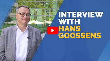 Hans Goossens is our new Water Europe president