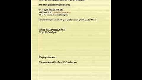 How to get 200 imodgame points for free