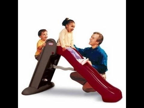 little tikes large slide pink