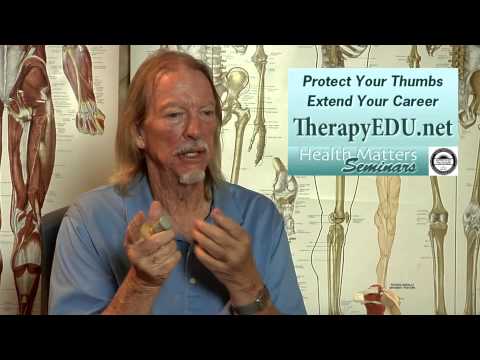 Protect Your Thumbs - Extend Your Massage Career