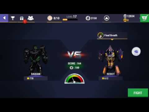 Real Steel World Robot Boxing Final Fight Touchdown Vs Zeus