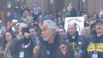 Ann Arbor Hash Bash , Tommy Chong Speech