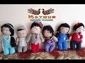 كيفيه عمل عروسه هاندميد how to make a doll