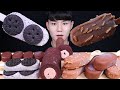 초콜릿 디저트 먹방ASMR MUKBANG CHOCOLATE ICE CREAM & CHOCOLATE DESSERT チョコレート デザート eating sounds