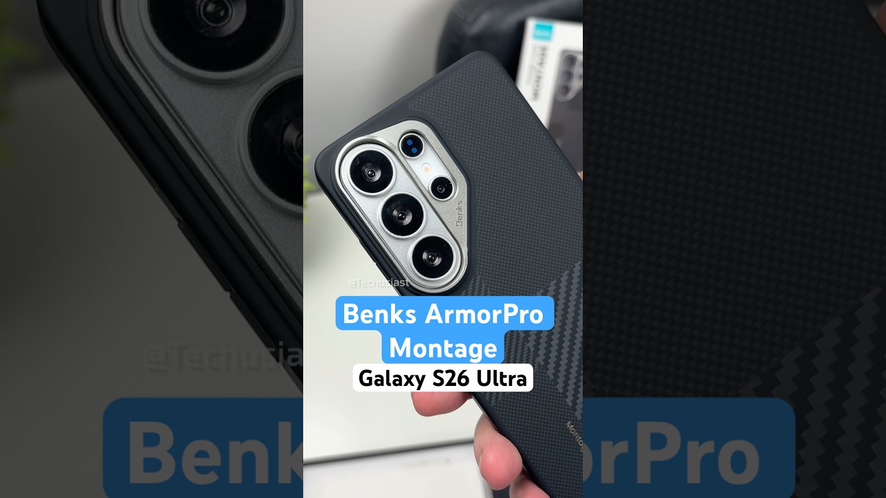Benks ArmorPro Montage Case for Samsung Galaxy S26 Ultra Unboxing