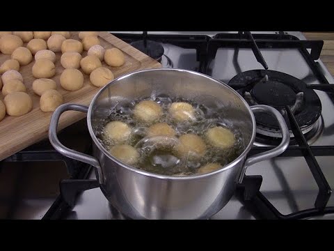 MY CASTAGNOLE VERY EASY AND NOT GREASY, let's prepare them together. ASMR cooking videos