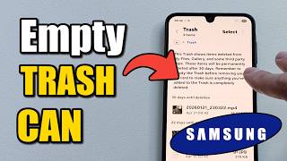 How To Empty Trash On Android Phone - Free Up Space