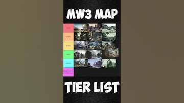 RANKING EVERY MW3 MAP! (Tier List) | Tier List Shorts