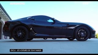 Tony Parker et ses Ferrari 599 GTB et F430 Spider Tony Parker et ses Ferrari 599 GTB et F430 Spider