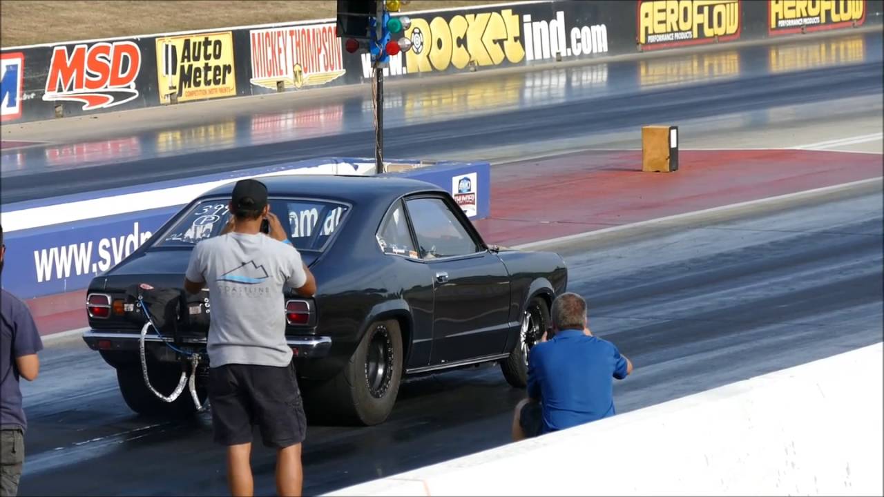 Castle Hill Exhaust Drag RX3 LSX Turbo at APSA Sydney Dragway 9.4.2016
