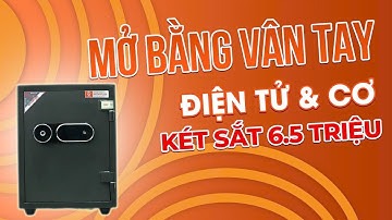 Két Sắt Việt Tiệp Đúc Đặc Dày 8 Ly  KVTSC50VTDT– Chống Trộm, Chống Xà Beng, Giá Cực Tốt