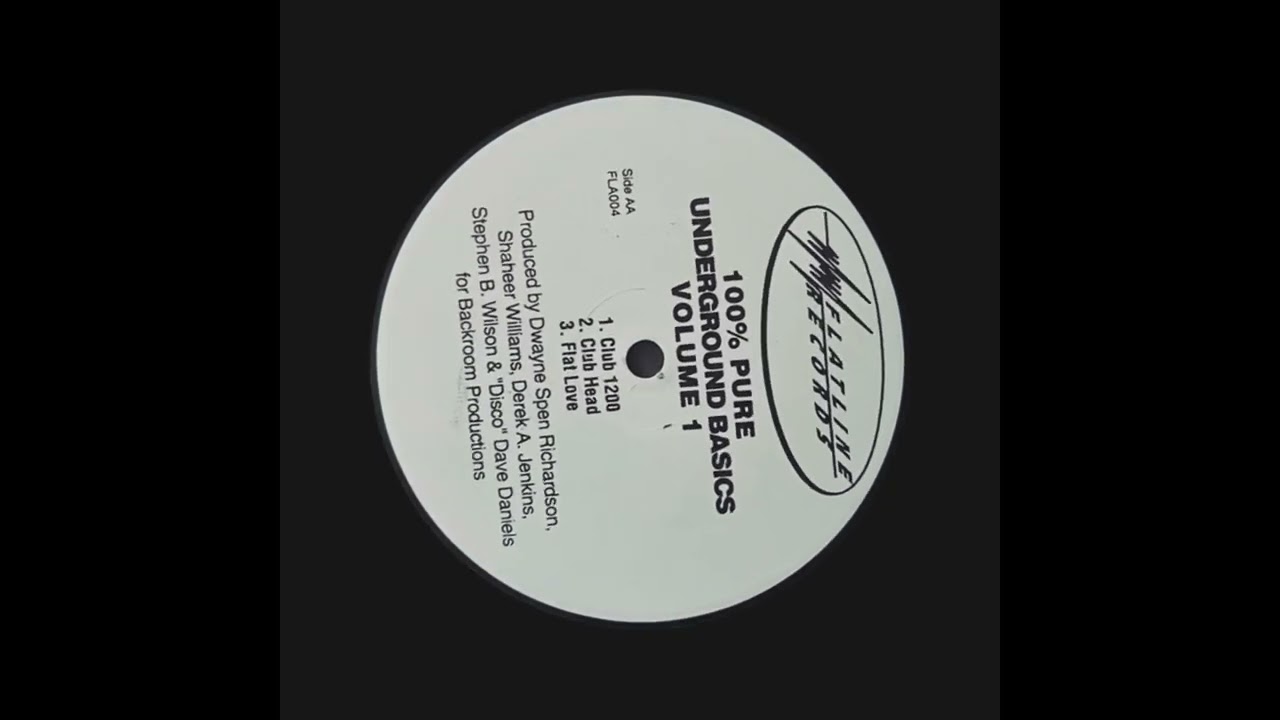 100% PURE UNDERGROUND BASICS VOLUME 1 – T.E.Q レコードショップ