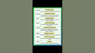 The best and most useful Excel functions #excel #asmr #computer #shortcutkeys #developer #corporate