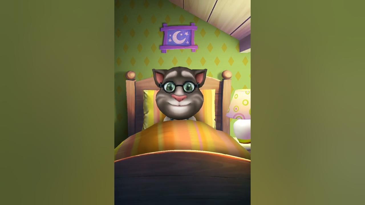 [My Talking Tom] Waking up cranky YouTube