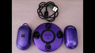 Purple BTS Samsung Wireless Charger Unboxing *Buds in thumbnail