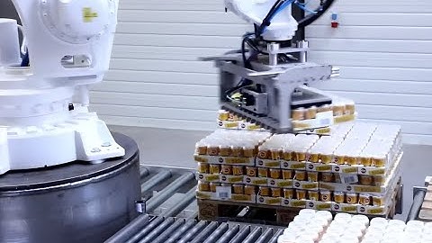 Robotic palletising by NIKODAN