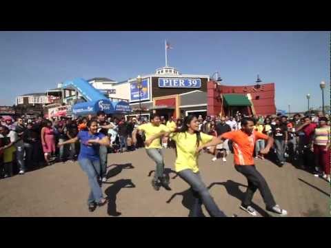 Chennai Super Kings - San Francisco Flash Mob