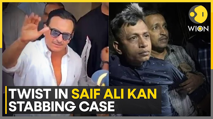 Saif Ali Khan Attack Case: Fingerprints Fail To Link Accused To The Saif Ali Khan Case | WION