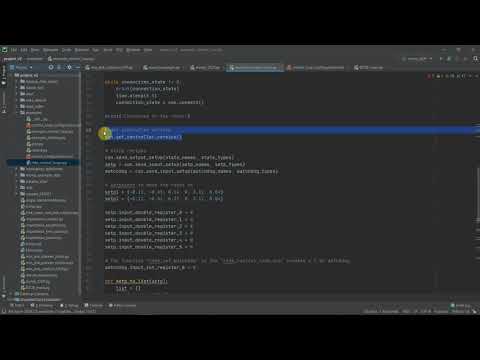 Universal Robot RTDE tutorial #2 (Example program from UR)