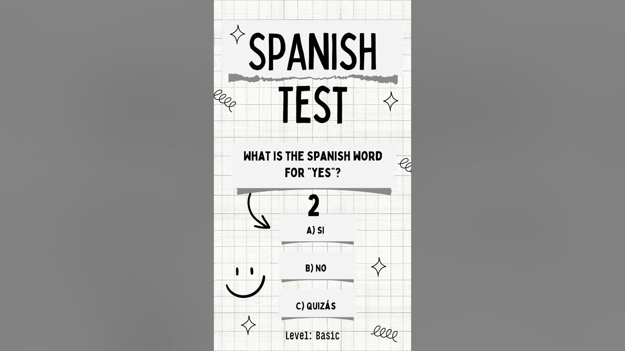 How to say Yes in Spanish YouTube