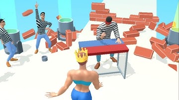 Muscle rush level 21 - 22 android/IOS gameplay and new caracter 😎💪