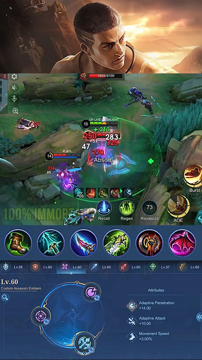 Crazy Outplay!! Paquito Revitalize Meta 100% Immortal (Part 5) - MLBB #gameplayproplayer #paquito