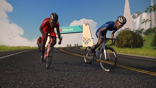 Zwiftクラシックス // ワトピアカップ screenshot 4