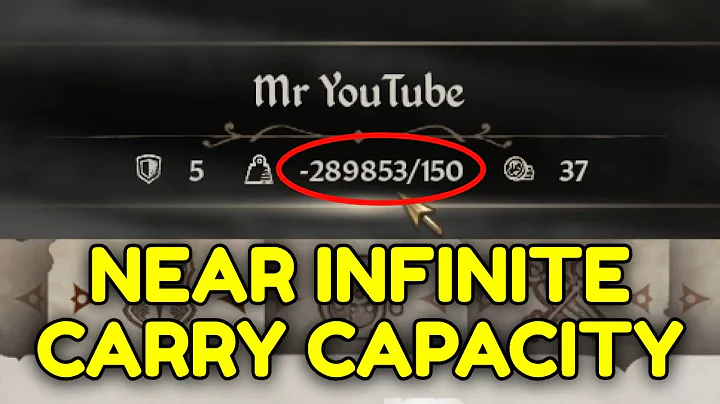 Oblivion Remastered CARRY WEIGHT Glitch (Works on PC, Xbox & PS5)