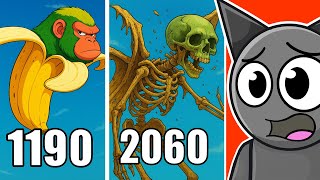 Italian Brainrot Characters Go Oof? Brainrot Extinction 19902060