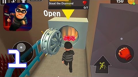 Steal N Escape - Thief Sim 3D Level 1 - 6 Gameplay Walkthrough Part 1 Android,iOS 