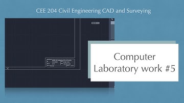 CEE 204 Computer Laboratory work #5 - Creating title block template