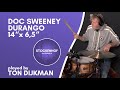 Doc sweeney durango 14 x 65 snaredrum  played by ton dijkman sound demo