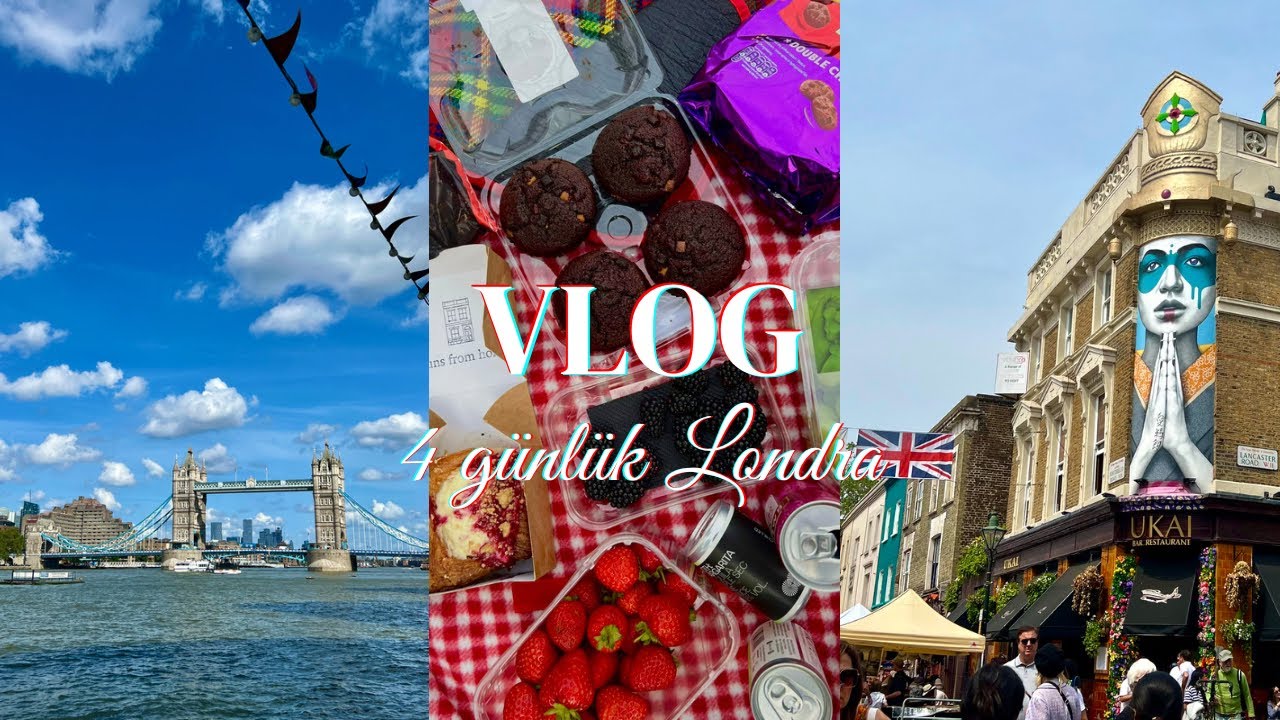 Vlog 2 Tower Bridge, St James Park, Portobello Road ve daha fazlası