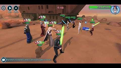 Conquest - Hard - Sector 1 Padme Boss - defeat 4 enemies feat with JML - no discs needed
