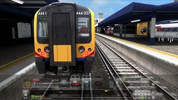 Train Sim Journeys Episode 1 South Western Mainline  1W65  (No commentary)