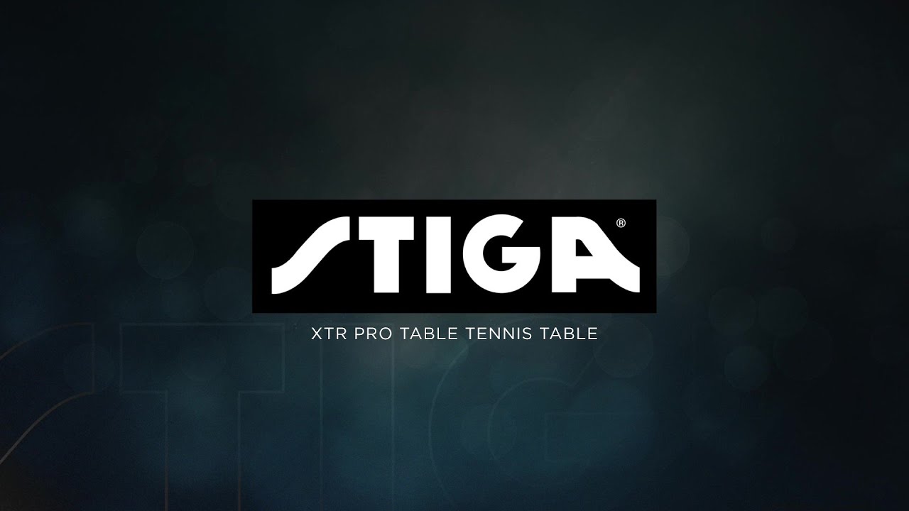 STIGA XTR Pro Table Tennis Table Features - YouTube