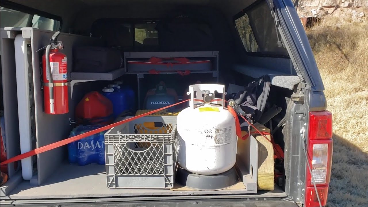 RV Stuff How the bed of my truck is set up for RVing. YouTube