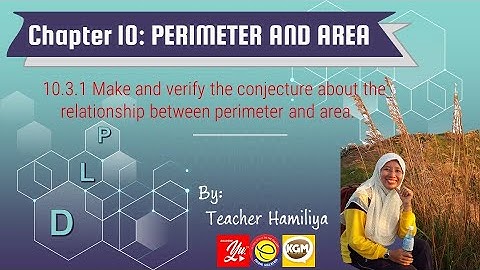 THE RELATIONSHIP BETWEEN PERIMETER & AREA