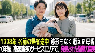 1998年 名節の帰省途中、跡形もなく消えた母親  10年後、高速道路のサービスエリアで 発見された衝撃の真実