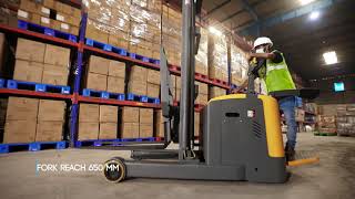 Electric Reach Stacker | Nilkamal Material Handling