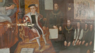 The conservation treatment of a portrait of Edward VI and the Pope