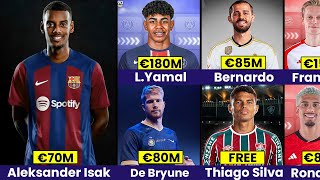 🚨 ALL CONFIRMED AND RUMOURS TRANSFER SUMMER 2024, Lamine to Psg 🔥 , Olise to United, Yoro to Mad✅️,