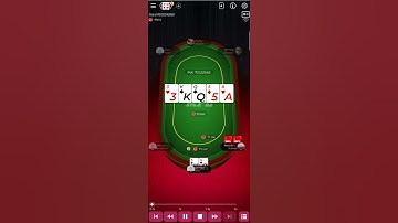 Mpl poker play big loss 😭 K Q 😭