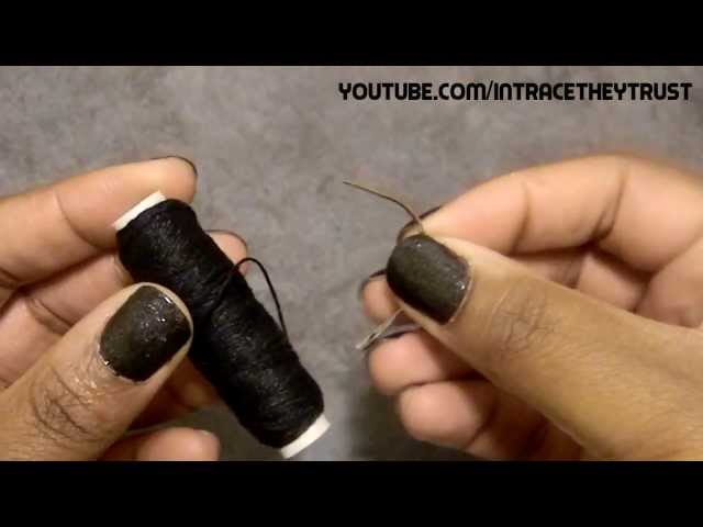 Hair Sew in Needle 