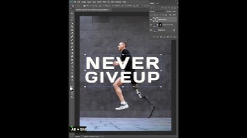 Create Outline Text Effect in Photoshop #shorts #photoshop
